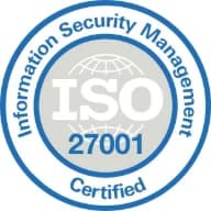 ISO 27001 certified: information security management